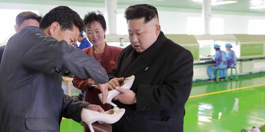 Irrer Kim steht jetzt auf High Heels