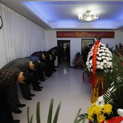 Nordkorea gedenkt totem Kim Jong-Il