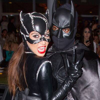 Kim Kardashian als sexy Catwoman