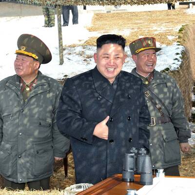 Säbelrasseln in Pjöngjang