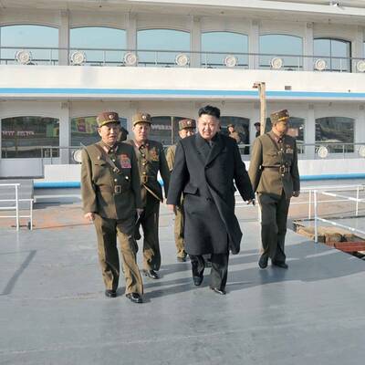 Säbelrasseln in Pjöngjang