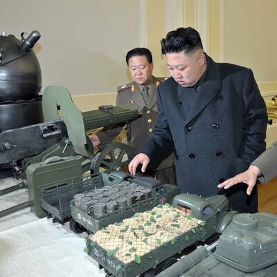 Säbelrasseln in Pjöngjang