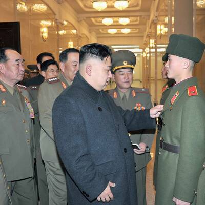 Säbelrasseln in Pjöngjang
