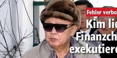 Kim Jong-Il lässt Finanzchef erschießen