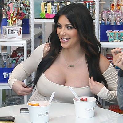Kim Kardahian hat ganz schön zugelegt