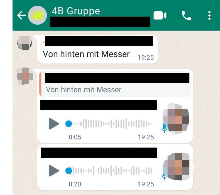 Volksschul-Mädchen drohten, Sportlehrer zu töten