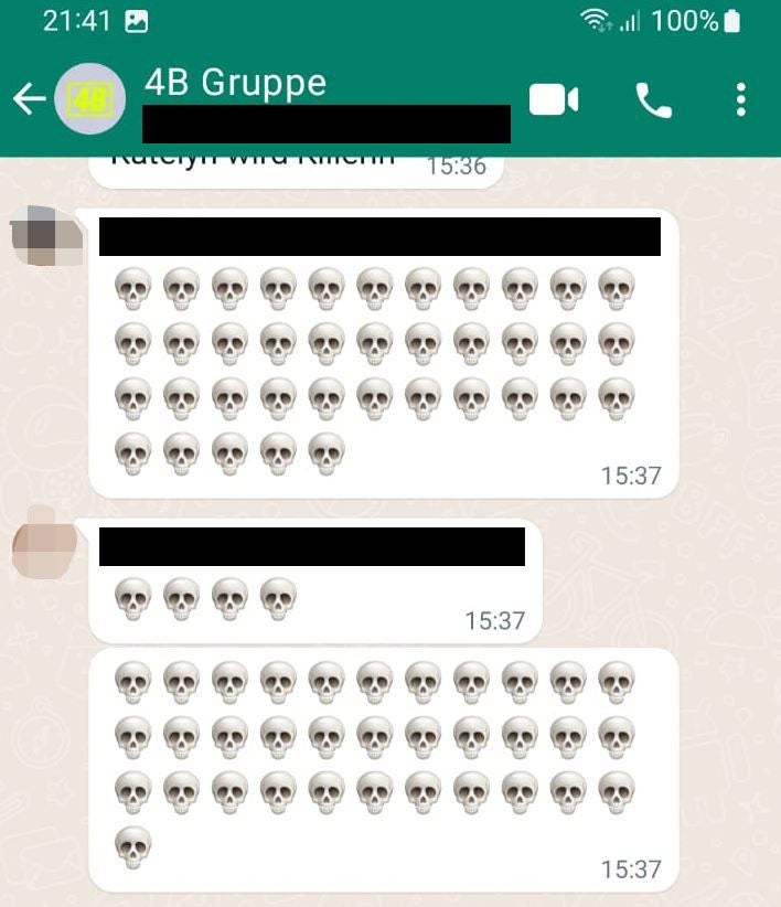 Volksschul-Mädchen drohten, Sportlehrer zu töten