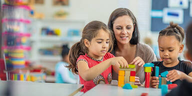 Kinder im Kindergarten