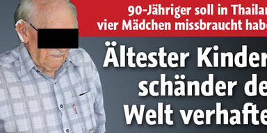 90-jähriger Kinderschänder gefasst