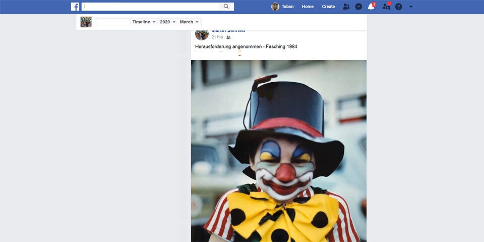 Kindheitsfoto-Challenge erobert Facebook im Sturm