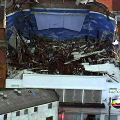 Kirche in Sao Paulo eingestürtzt