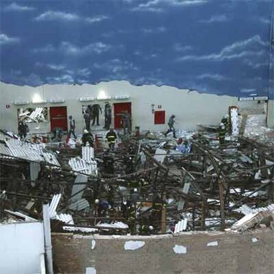 Kirche in Sao Paulo eingestürtzt