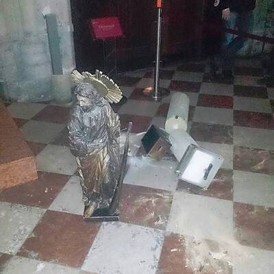 Vandalenakte im Sephansdom und drei weiteren Wiener Kirchen