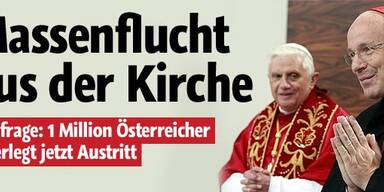 Eine Million Katholiken überlegt Austritt