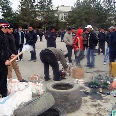 Blutiger Umsturz in Kirgistan