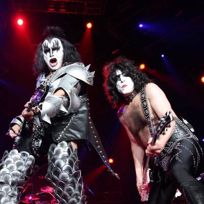 Kiss rockten in Wien