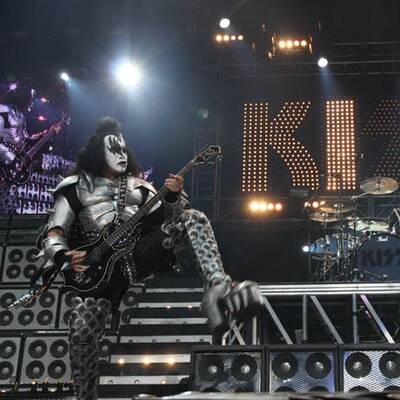 Kiss rockten in Wien