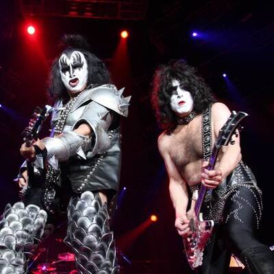 Kiss rockten in Wien