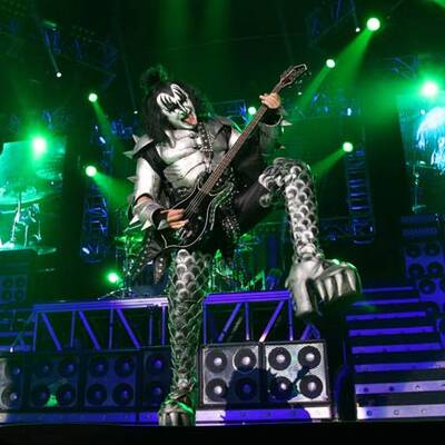 Kiss rockten in Wien