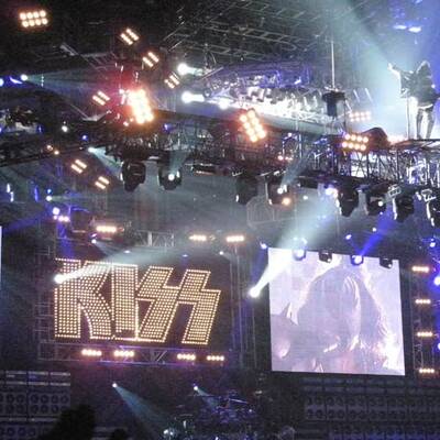Kiss rockten in Wien
