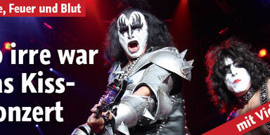 Kiss ließen Wien beben