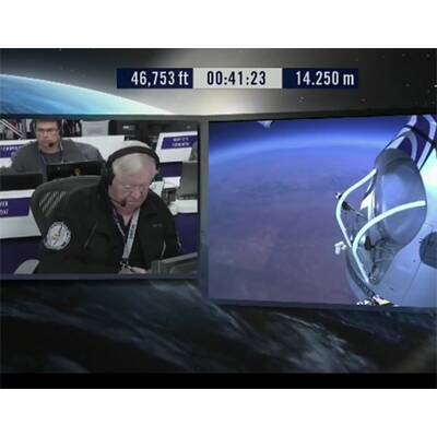 Die Bilder vom Stratos-Jump