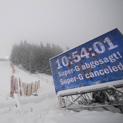 Kitzbühel versinkt im Schnee