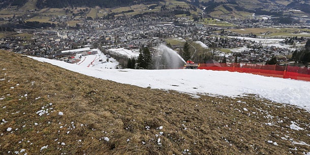 Kitzbühel kämpft um die Abfahrt