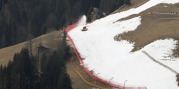 Kitzbühel kämpft um die Abfahrt