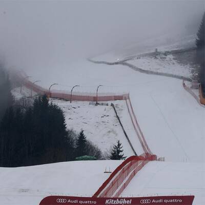 Trainingsabsage in Kitzbühel