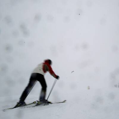 Kitzbühel versinkt im Schnee