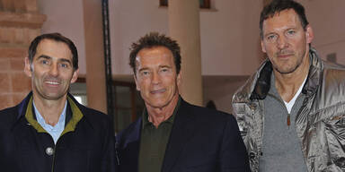 Arnold Schwarzenegger: Große Show in Kitz