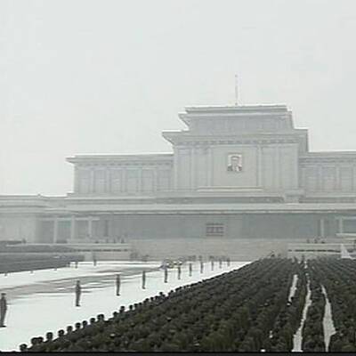Beisetzungs-Zeremonie von Kim Jong-il in Pjöngjang
