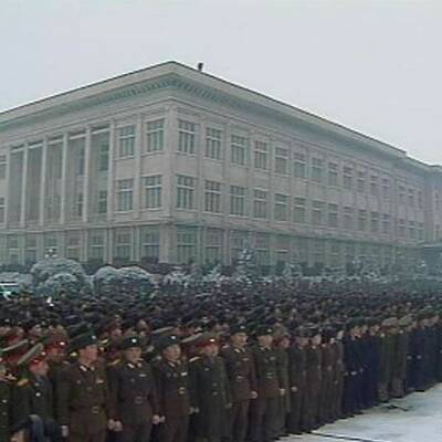 Beisetzungs-Zeremonie von Kim Jong-il in Pjöngjang