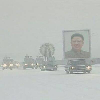 Beisetzungs-Zeremonie von Kim Jong-il in Pjöngjang