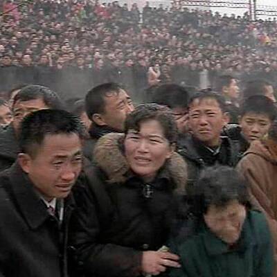 Beisetzungs-Zeremonie von Kim Jong-il in Pjöngjang