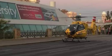 Heli mitten in Wien