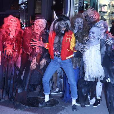 Heidi und Tom Kaulitz als Fiona und Shrek, 2018