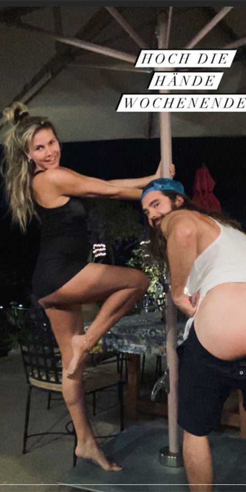 Ohne Scham: Heidi und Tom unten ohne