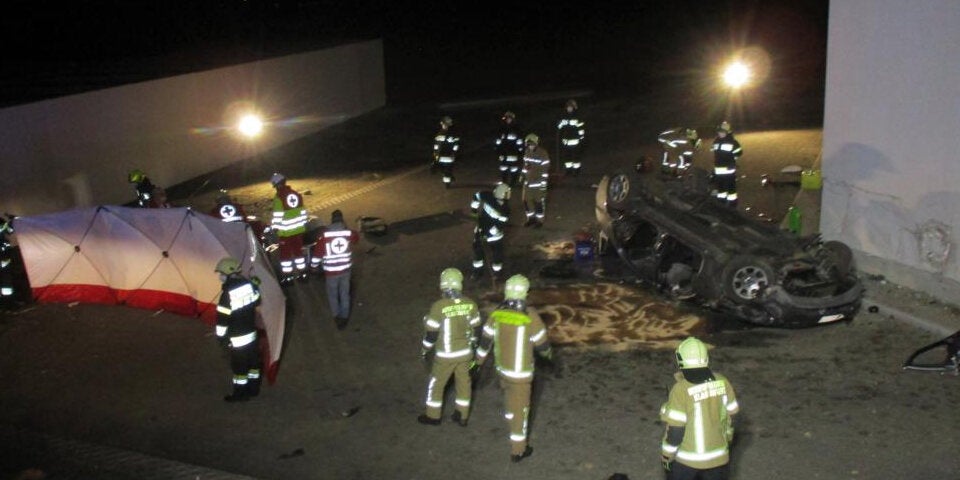 Zwei Tote und ein Schwerverletzter bei Horror-Crash in Klagenfurt
