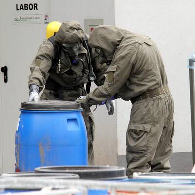 Gift-Bombe in Klagenfurt gefunden