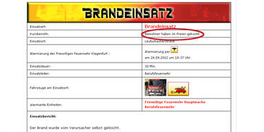 Rassismus-Skandal bei Feuerwehr Klagenfurt