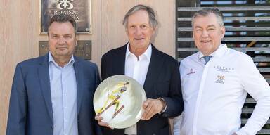 Karl Schl&ouml;gl, Franz Klammer, Toni M&ouml;rwald