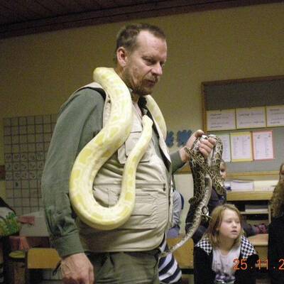 Der Mann starb durch das Schlangengift