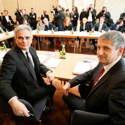 Vor der Tagung herrschte ausgelassene Stimmung