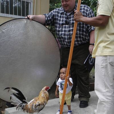 Kaum 70 cm groß ist der Philippine Junrey Balawing