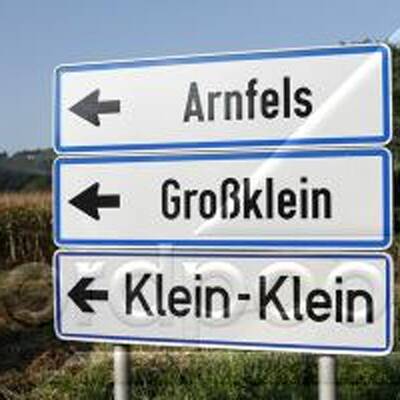 Klein-Klein: Ok, wir haben es verstanden