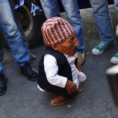 Das ist der kleinste Mensch der Welt