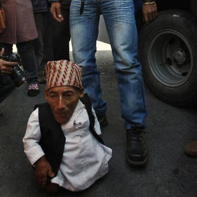 Das ist der kleinste Mensch der Welt