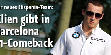 Klien-Comeback in Barcelona